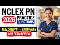 2026 NCLEX PN Practice Questions and Rationales Pass Your Nursing Exam on the First Attempt