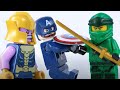 LEGO Superheroes &amp; Ninjago! STOP MOTION LEGO Spiderman, Batman &amp; Friends | Billy Bricks Compilations