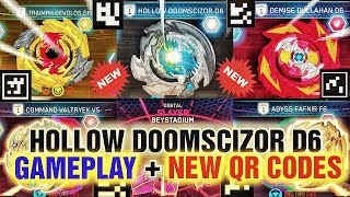 HOLLOW DOOMSCIZOR D6 | TRIMPH DEVOLOS D6 | ABYSS FAFNIR F6 | DEMISE DULHAN D6 | BEYBLADE SURGE APP