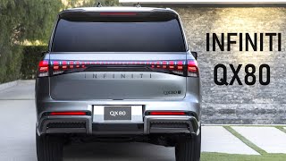 Совершенно новый Infiniti QX80 2025 года — японский полноразмерный роскошный внедорожник