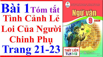 Ngữ Văn 9 Bài 1 | Tình Cảnh Lẻ Loi Của Người Chinh Phụ | Trang 21 - 23 | Cánh Diều | Tóm Tắt | Tập 1