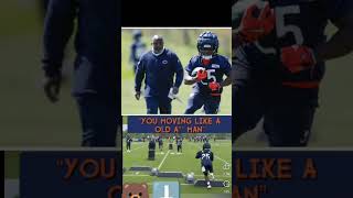 Eric Bieniemy perfect coach for bears RB room! #bears #shorts #breakingnews