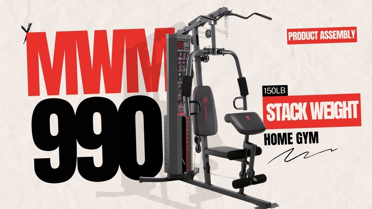 Marcy 150lb Stack Weight Home Gym Mwm