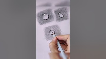 Amazing Drawing | How to Draw a Water Drop Easy 💧 #shorts
