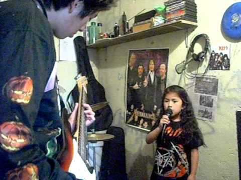 666-angeles del infierno (cover guitar) lizbeth, jennifer, santiago).AVI