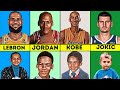 Famous nba players when they were kids