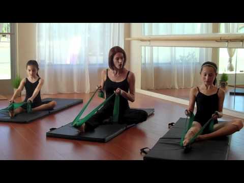 Robbie (11) at Pilates on Park - Therabands Arch a...