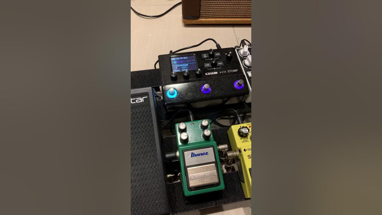 Nektar expression pedal works with HX stomp line 6 YouTube
