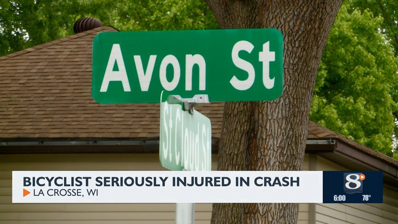 Bicyclist Seriously Injured In Crash - YouTube