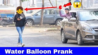 Throwing Water Balloons From Car | Part 2 | Prakash Peswani Prank |