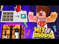 TOPRAKTAN ELMAS YAPMAK ! #5 Minecraft Modlu Survival - Mix of Mods