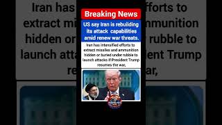 Iran has intensified efforts to extract missiles , US media reports......
