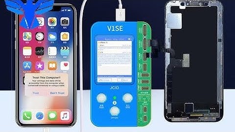 How to iphone 11 True Tone function touch & Display Read. Right  programmer with JCID V1S &V1SE