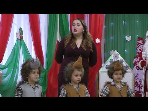 Пісня про Діда Мороза на новорічному святі 2020 в молодшій групі Муз кер Кушнір А О