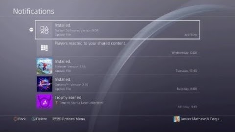 PS4 Update 9.04