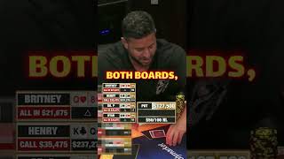 HOLY SH*T WTF IS GOING ON IN THIS HAND!? 🤣🤣🤣