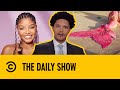 Racist Trolls Target Halle Bailey Over "The Little Mermaid" Casting | The Daily Show