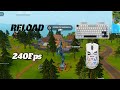 FORTNITE RELOAD🏆EpoMaker Aula F75 ASMR😴Satisfying Keyboard Fortnite 240 FPS