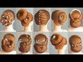 10 simple and easy hairstyle with 1 donut  hair bun styles for wedding  party