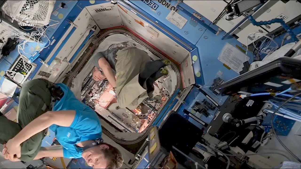 The International Space Station gets a “reboost” to adjust its orbit ...