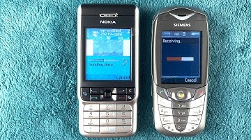 File transfer via IrDA from Nokia 3230 to Siemens CX65 and back