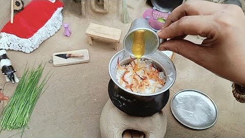 Miniature Chicken Biryani For Tiny Birds|BBQ Chicken Biryani Recipe|Tandoori Chicken Biryani 🐔🤤