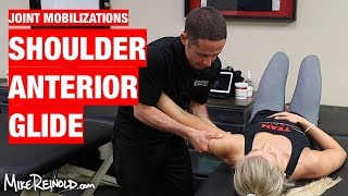 Shoulder Joint Mobilization - Anterior Glide