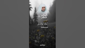 سعد الغامدي حالة واتس اب قران كريم Quran Status #quran #qurankarim
