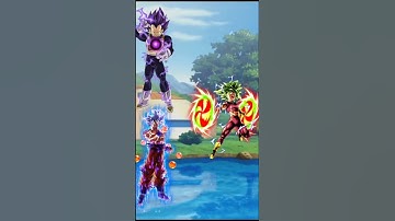 who is stronger Goku, Vegata and ultra vegito  vs all #short #dbs #dbz #goku #vegeta #ultra #vegito