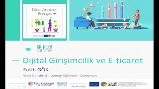 Technologist Women Platformu - Dijital Anne Projesi - E-ticaret Webinarı screenshot 5