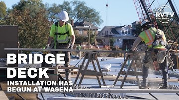 Wasena Bridge Construction is 60% Complete