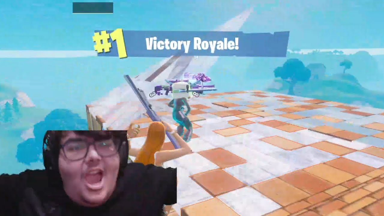 My FIRST Win In OG Fortnite Season 1... - YouTube