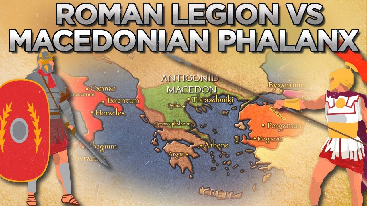 Roman Legion Against Macedonian Phalanx