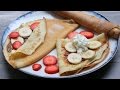 Como preparar crepas la receta