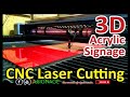 3D acrylic letter cutting with CNC|acrylic 3d logo|Acrylic Signboard makers|Laser cutting|AA Signage