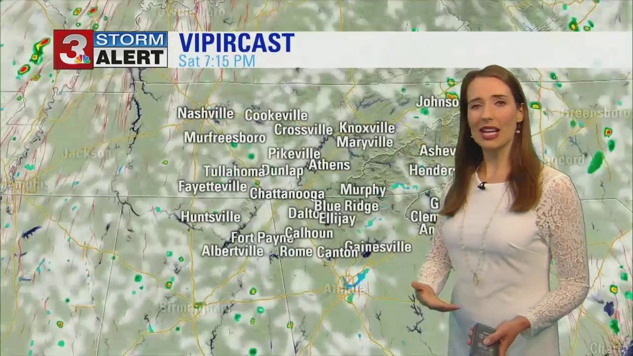 Alison Pryor's Saturday evening forecast - YouTube
