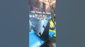 Functional 3D Print - Bin for IKEA Skadis