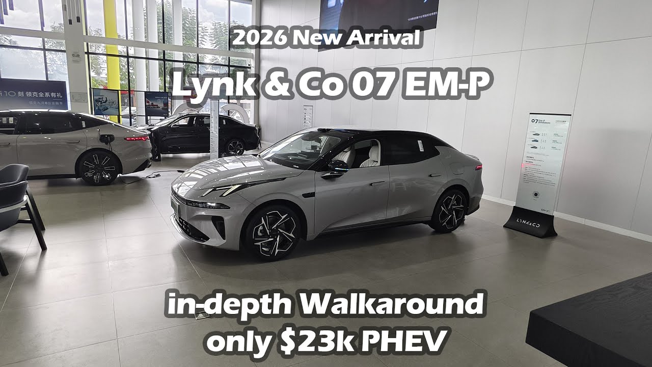 2026 New Arrival Lynk & Co 07 EM-P 126 Long Range Ultra PHEV - Big Bear Test Car