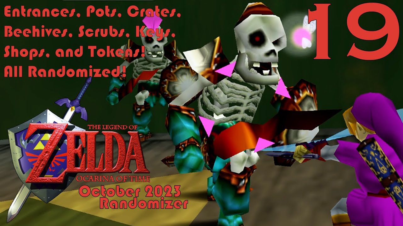 Zelda Ocarina of Time Randomizer October 2023 19 Attack Me! Part