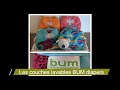 Couches lavables bum diapers  test et avis comment mettre ajuster changer critique conseil