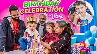 NOAH&#39;S OFFICIAL BIRTHDAY CELEBRATION WITH THE FAMILY | BIRTHDAY PARTY VLOG
