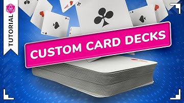 Customize Your Cards and Decks on Roll20 | Roll20 Tutorial