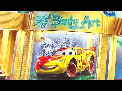 DISNEY PIXAR CARS COLOR CHANGERS RAMONE PAINT SPRAY BOOTH SALLY MATER WINGO FLORIDA 500 COLORSHIFT