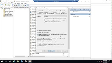 Working with certificate templates