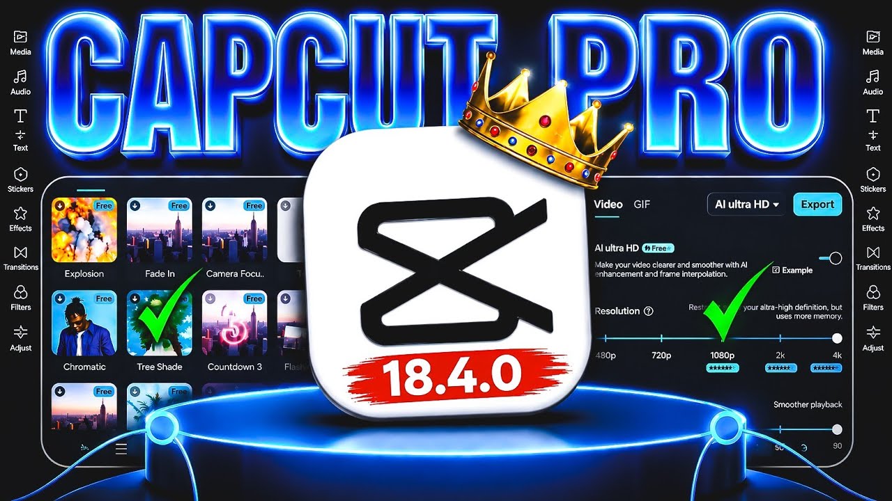 Capcut Pro New Update 18.4.0 | CapCut No Internet \u0026 Template All Problem Solved 100% Working ✅