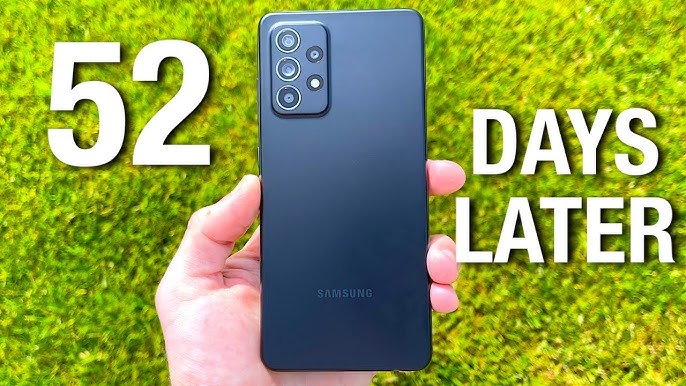 Samsung Galaxy A52 5G early unboxing video reveals in-box contents, camera  features, & more - Gizmochina