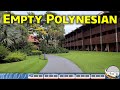 Relaxing Stroll - EMPTY Disney's Polynesian Village Resort - 4K 60fps | Walt Disney World