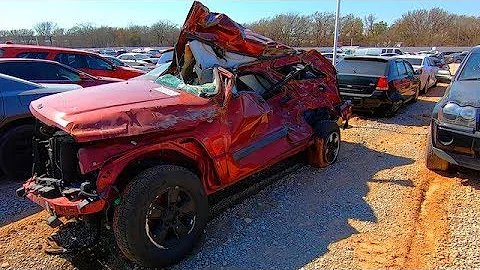 Copart Walk Around and Carnage + Tesla Model 3