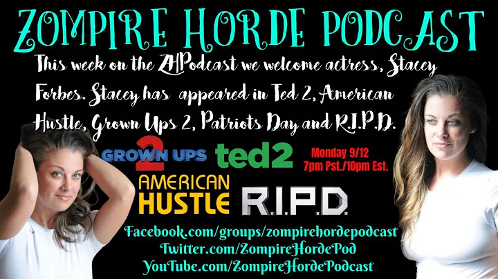 ZHPodcast Episode 29: Actress Stacey Forbes