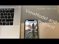 Viewmodel and protocol  xcode quick tip 17